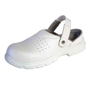 Image of Zoccoli scarpe da lavoro alimentare sanitario colore bianco forato puntale SANIT Zoccoli SANIT-42
