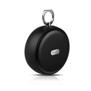 Image of Altoparlante Bluetooth portatile con micro USB e cavo di fascia alta 800 mAh Black