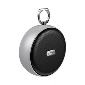 Image of Altoparlante Bluetooth portatile con micro USB e cavo di fascia alta 800 mAh grigio