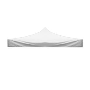 Image of Telo tetto di ricambio per gazebo 3x6mt bianco tessuto PVC ricambio 9012/1