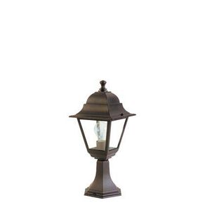 Image of Lampada Paletto da Cancello Colore Nero per Esterno Linea Mini Quadrata Sovil