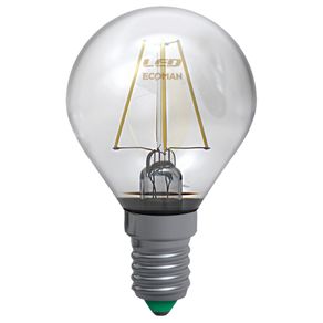 Image of x2 Lampadina a LED sfera E14 luce calda 4-35W 3000K risparmio energetico 2249