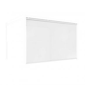 Image of Laterale per Pergola Bioclimatica 370x218 cm in Textilene Bianco