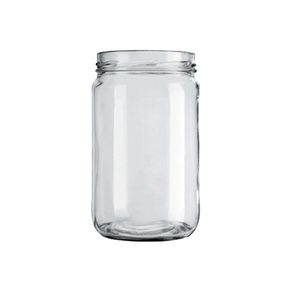 Image of Barattolo bottiglia vaso vetro imbocco d.63 mm 370 cc/ml per conserve confetture