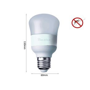 Image of Lampada Led E27 Anti Zanzara Repellente 8W A60 AC110V 220V CCT 1800K 3800K 5800K 3 In 1 Triled B8WYMR