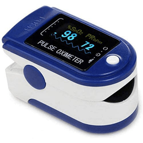 Image of Pulsiossimetro digitale da dito per controllo battito cardiaco SPO2