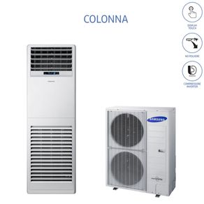 Image of Climatizzatore Condizionatore Samsung Inverter a Colonna 36000 Btu AC100KNPDEH Monofase R-410