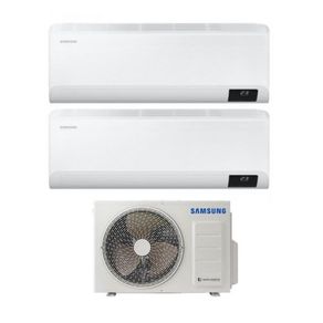 Image of Climatizzatore Condizionatore Dual Split Inverter Samsung Serie CEBU 9000+9000 btu con AJ050TXJ2KG/EU A+++ Wi-Fi 9+9 - NOVITA'
