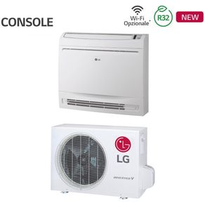Image of Climatizzatore Condizionatore Console Inverter LG 18000 Btu UQ18F R-32 Wi-Fi Optional - Novità