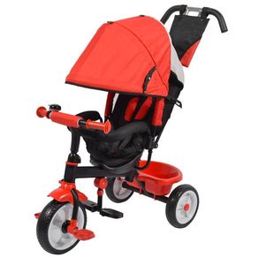 Image of Passeggino Triciclo per Bambini Kids Joy Sprint Rosso