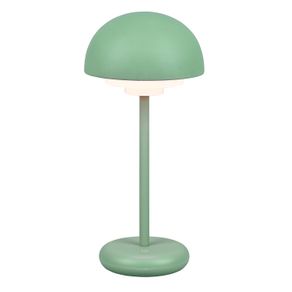 Image of Lampada da Tavolo da Esterno a LED in Plastica Pistacchio