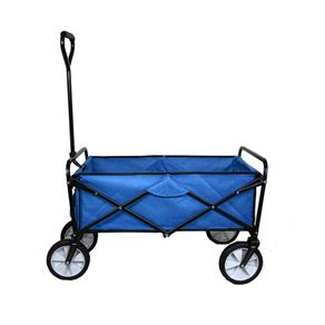 Image of Carrello per Giardinaggio Pieghevole Colore Blu