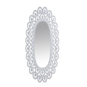 Image of specchio narciso plus 180 bianco