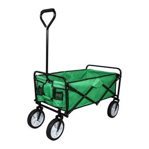 Image of Carrello per Giardinaggio Pieghevole - Verde