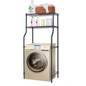 Image of Scaffale lavatrice salvaspazio in metallo 150x70 cm