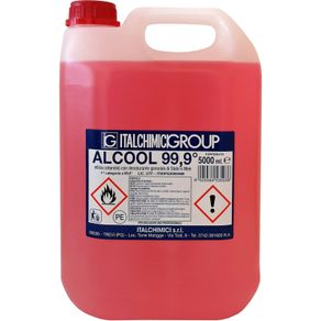 Image of 4Pz Alcool Denaturato 99,9 Certificato Lt.5(Italchimici)