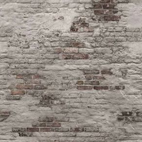 Image of DUTCH WALLCOVERINGS Fotomurale Old Brick Wall Grigio