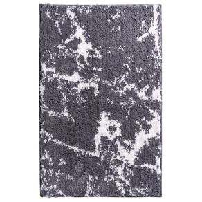 Image of RIDDER Tappeto per il Bagno Marmor Grigio Bianco 90x60 cm