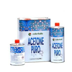 Image of Acetone Puro 801 0,5 Lt Ad Elevato Potere Di Scioglimento E Ridotta Pericolosita' Da 0,5 Lt-Coloritalia