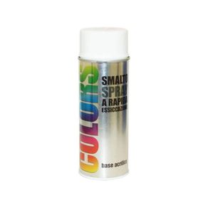 Image of Spray Colors 400Ml Vernice Antigraffio Di Facile Applicazione E Rapida Essiccazione Colore Bianco Puro Lucido-Duplicolor
