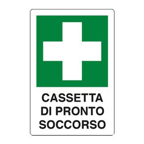 Image of Cartello 'Cassetta Di Pronto Soccorso' In Plastica 30X20Cm-Cartelli Di Emergenza-E0034520-D&B Verona