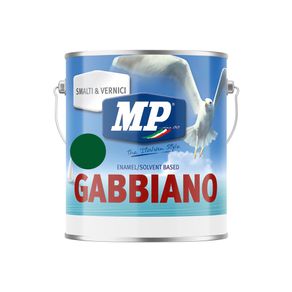 Image of Gabbiano Verde Prato 750Ml-Smalto Sintetico Lucido Anticorrosivo Di Finitura Ideale Per Legno E Ferro-Colorificio Mp