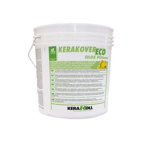 Image of Kerakover Eco Silox Pittura-Pittura Organica Minerale Acrilsilossanica Coprente Ad Effetto Opaco Bianco 14 Lt-Kerakoll
