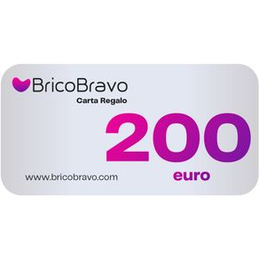 Image of CARTA REGALO 200€ BRICOBRAVO