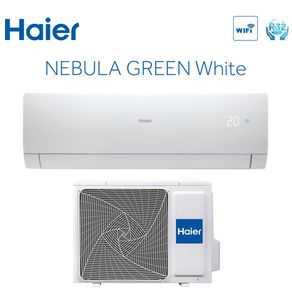 Image of Climatizzatore Condizionatore Haier Inverter serie NEBULA GREEN WHITE 12000 Btu AS35S2SN2FA R-32 Wi-Fi Integrato Classe A++