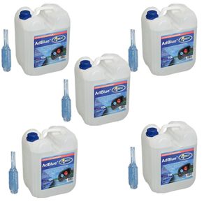 Image of Lubex ad blue additivo 5 taniche con beccuccio litri 10 ognuno