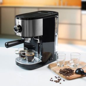 Image of Bestron Macchina per Caffè Espresso AES800STE 1450W Acciaio Inox 1,25L 440275