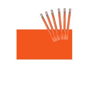 Image of 6 Rotoli Carta Adesive Per Mobili 45X200cm Colore Arancione Carta da Parati Autoadesive Rivestimento PVC Lavabile