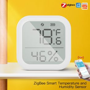 Image of ZigBee Sensore Di Temperatura e Umidita APP Tuya Piccolo e Quadrato
