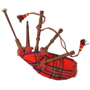 Image of Cornamusa scozzese great highland stewart tartan rosso regale cod mxl 71347 - Cornamusa Scozzese Great Highland Stewart Tartan Rosso Regale cod mxl 71347