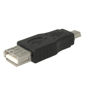 Image of Convertitore adattatore da usb femmina a mini usb maschio - Convertitore Adattatore da USB Femmina a Mini USB Maschio