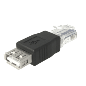 Image of Convertitore adattatore da usb femmina a ethernet rj45 8p8c maschio - Convertitore Adattatore da USB Femmina a Ethernet RJ45 8P8C Maschio