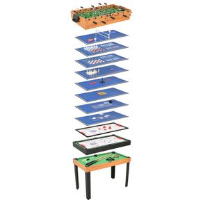 Image of Set giochi da tavola 15in1 121x61x82 cm in acero 91944 - Set Giochi da Tavola 15-in-1 121x61x82 cm in Acero 91944
