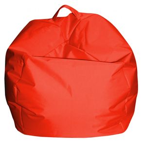 Image of Pouf a sacco elegante colore arancione misure 65 x 50 x 65 cm - Pouf a sacco elegante, colore arancione, Misure 65 x 50 x 65 cm