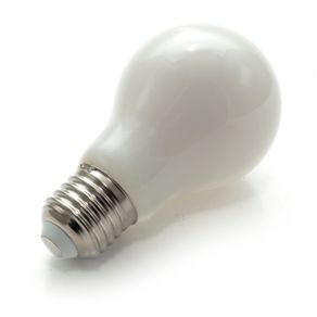 Image of Lampadina LED globo E27 vetro luce 360 gradi 8W 700 lumen 230V luce calda 3000k