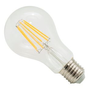 Image of Lampadina LED E27 globo pera vetro 12W lampada filamento vintage 1500lm luce diffusa LUCE FREDDA 6000K