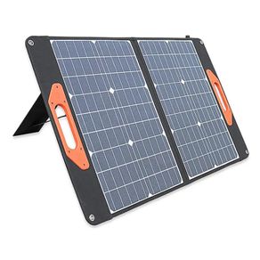 Image of Pannello solare pieghevole portatile 120w fotovoltaico celle solari 198v ricarica batterie generatore elettrico - Pannello solare pieghevole portatile 120W fotovoltaico celle solari 19.8V ricarica batterie generatore elettrico