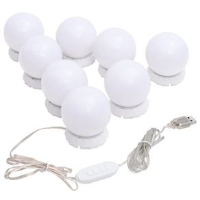 Image of Applique Specchio 8 Lampadine LED Bianco Caldo e Bianco Freddo