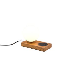 Image of Lampada da tavolo con ricarica cellulare Chloe