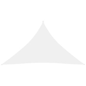 Image of Parasole a Vela Oxford Triangolare 3,5x3,5x4,9 m Bianco