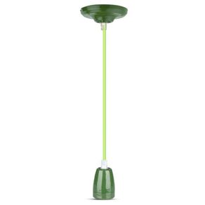 Image of Porcelan Lamp Lamp Green