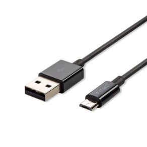 Image of Cavo usb da 1 m micro black serie dargento - Cavo USB da 1 M Micro Black - serie d'argento