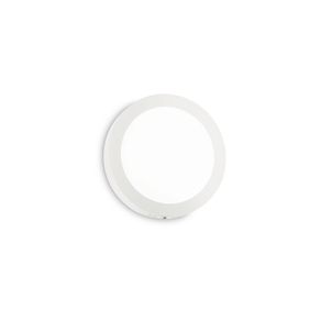 Image of Applique moderna round universal alluminioplastiche bianco led 135w 3000k d17 - Applique Moderna Round Universal Alluminio-Plastiche Bianco Led 13,5W 3000K D17