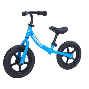 Image of Bicicletta pedagogica per bambino 78x40x60 cm senza pedali balance azzurra - Bicicletta Pedagogica per Bambino 78x40x60 cm Senza Pedali Balance Azzurra