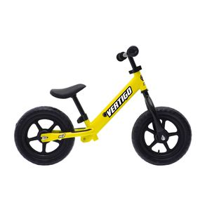 Image of Bicicletta pedagogica per bambini senza pedali vertigo gialla - Bicicletta Pedagogica per Bambini Senza Pedali Vertigo Gialla