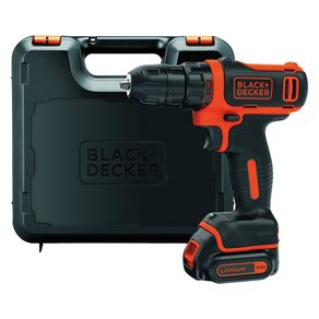 Image of Trapano avvitatore a batteria bdcdd12kqw 108v 15 ah litio nero decker - TRAPANO AVVITATORE A BATTERIA 'BDCDD12K-QW' 10,8V - 1,5 ah Litio BLACK DECKER